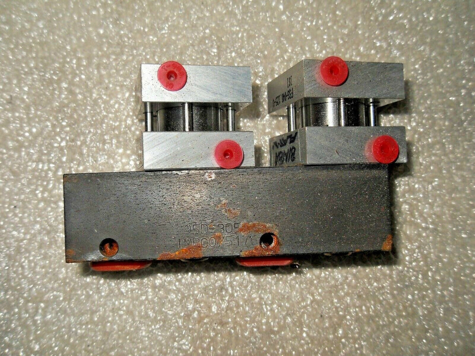 1 LOT OF 2 Bimba FLAT-1 FSS-040.125-V CYLINDERS
