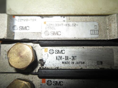 1 SMC PNEUMATIC ASSEMBLY NZM-BA-3KT, NZM133H, ZSE1-00-55CN, ZZM-SA