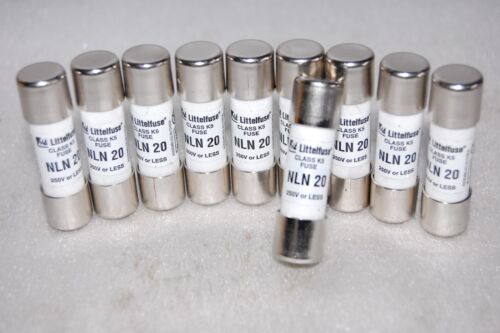 Littelfuse NLN 20 FUSE LOT OF 10