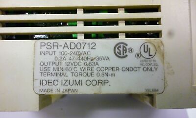 IDEC PSR-AD0712 PLC Power Supply