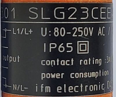 IFM EfectorSL0301 SLG23CEEAKOA Air Flow Monitor