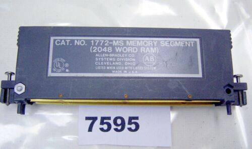 Allen-Bradley 2048 Word Memory Module 1772-MS
