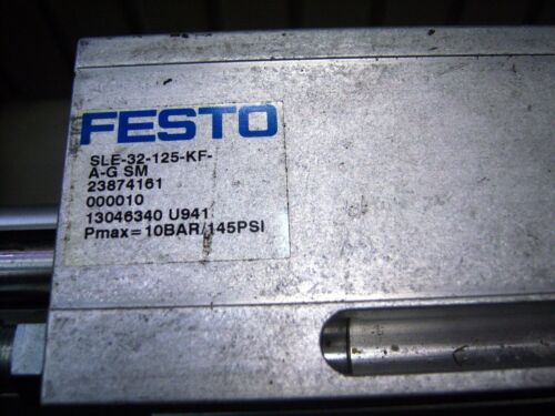 Festo Pneumatic Linear Drive SLE-32-125-KF-A-G-SM