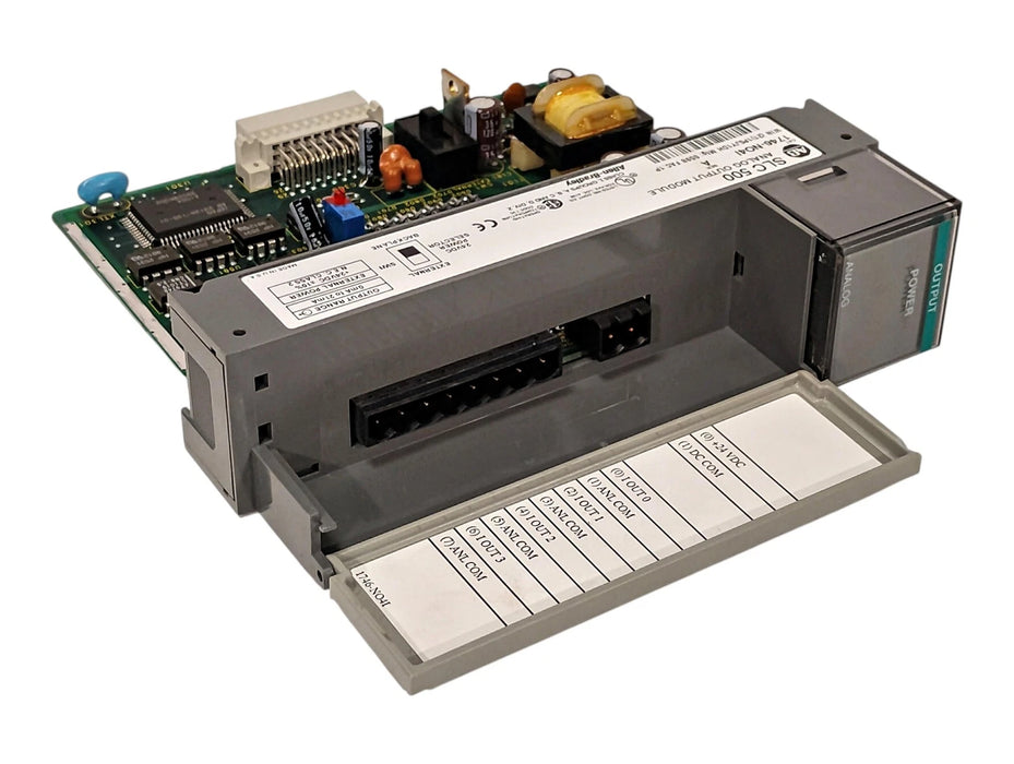 Allen-Bradley 1746-NO4I Ser A 24 V DC 4 Channel Analog PLC Output Module