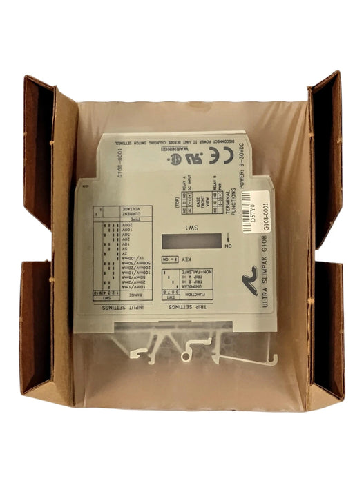 Action Instruments G108-0001 9-30 V DC UltraSlimPak Limit Alarm Relay Module
