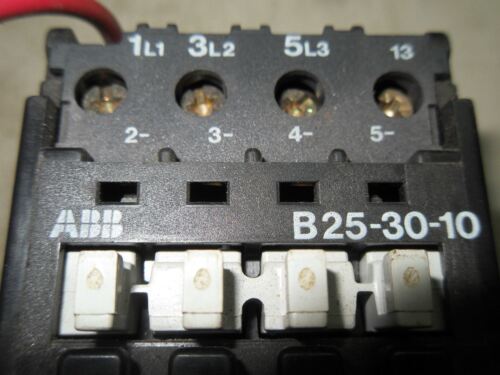 1 ABB BN25S-1N SIZE 1 STARTER W/ B25-30-10 CONTACTOR