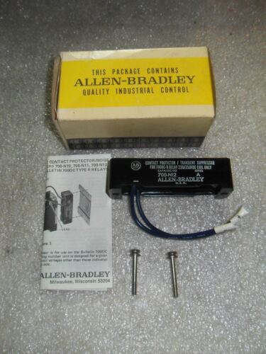 1 Allen-Bradley 700-N12 CONTACT PROTECTOR NOISE PROTECTOR