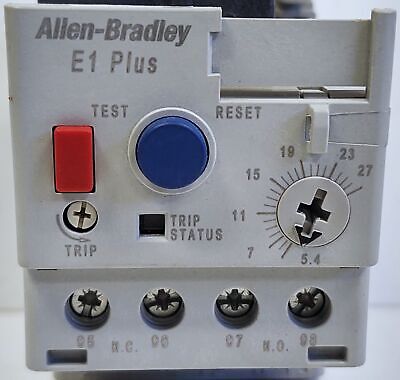 Allen-Bradley 193-EEEB 5.4-27A Adjustable Overload Protection Relay