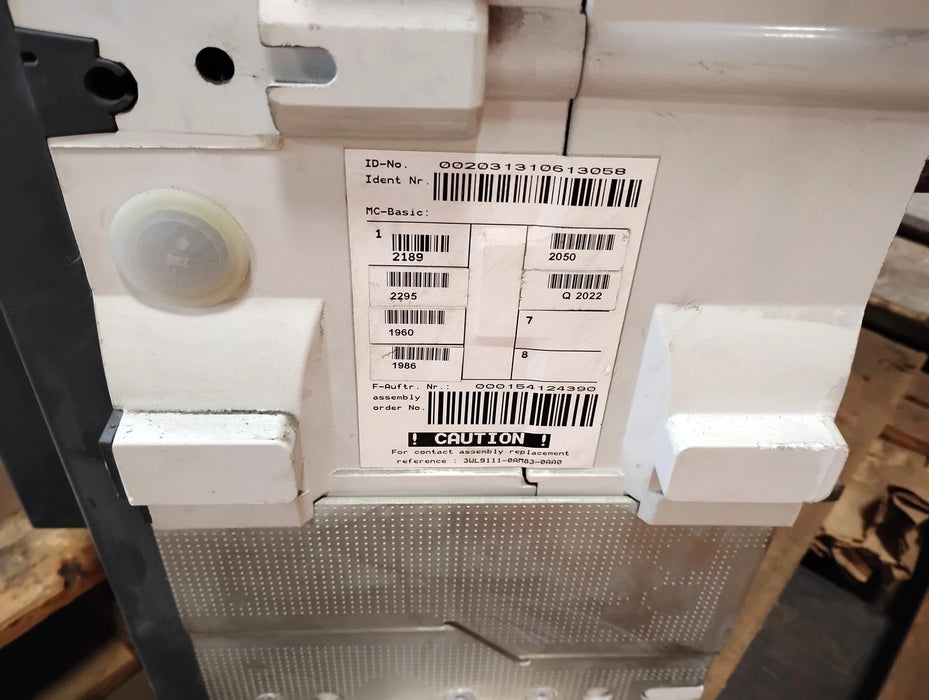 Siemens 3WL5220-4CB33-1AJ2 2000 A Size 2 SENTRON 3WL Air Circuit Breaker