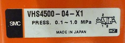 SMC VHS4500-04-X1 Locking Pressure Relief Valve