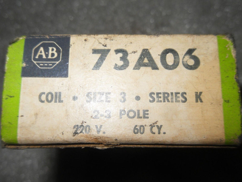 Allen-Bradley 73A06 220V 60CY Coil