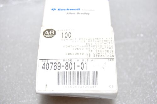 Allen-Bradley CONTACT KIT 40769-801-01