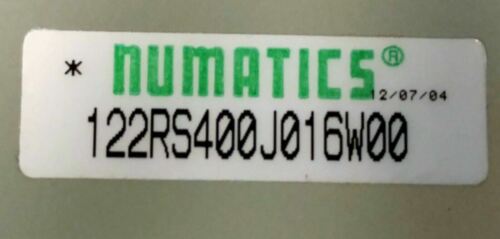 Numatics 122RS400J016W00 Solenoid Valve