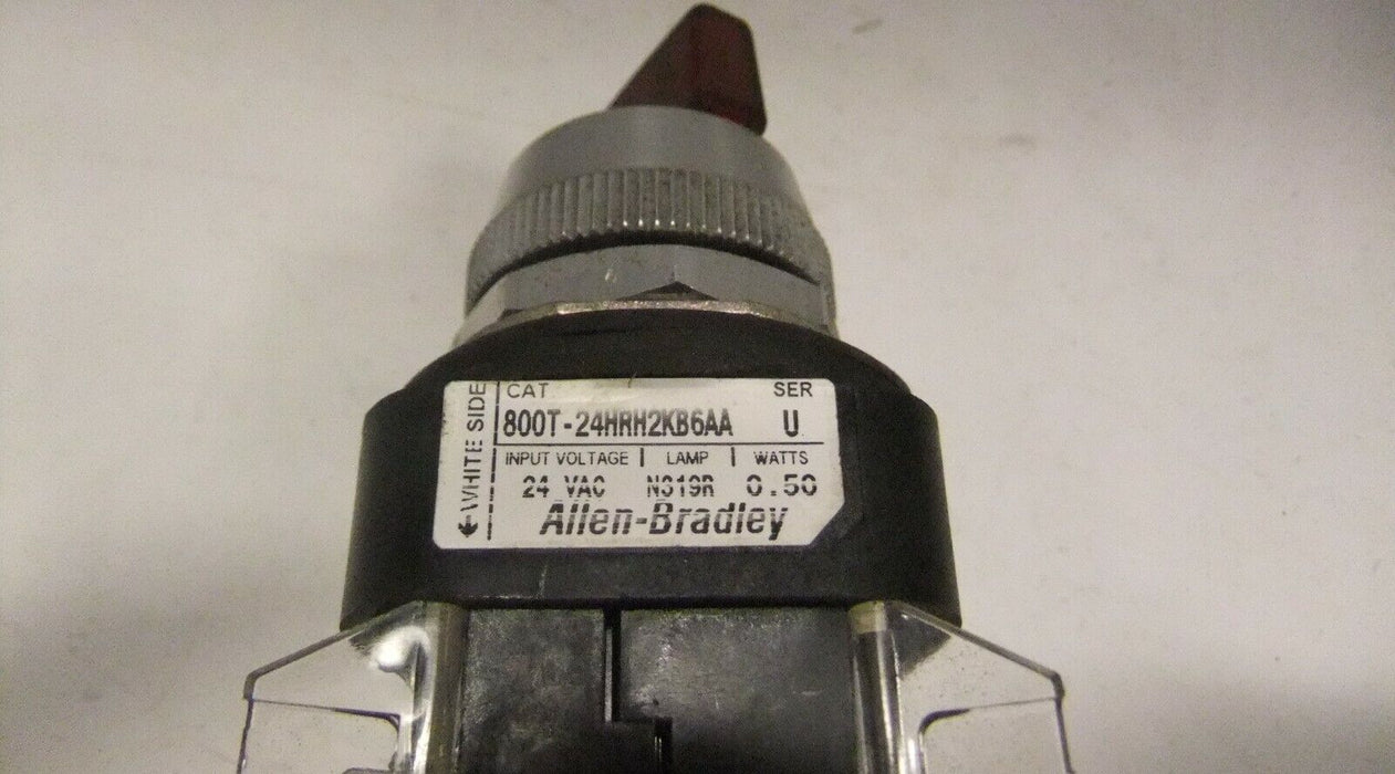 Allen-Bradley Push Button 800T-24HRH2KB6AA