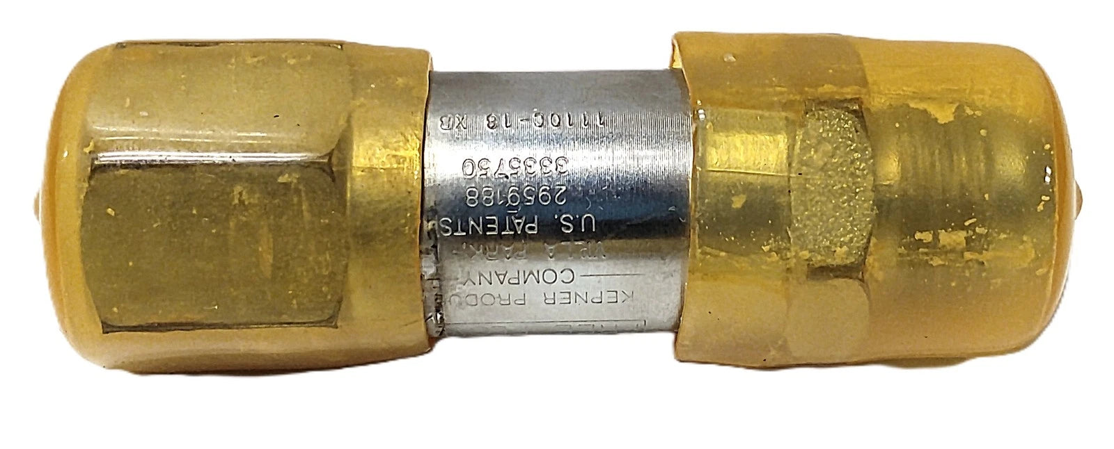 Kepner 1110C-18 KEP-O-SEAL Freeflow Check Valve w/ Vitan Seals