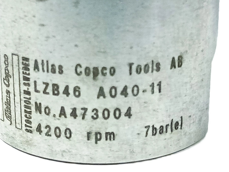 Atlas-Copco LZB46-A040-11 7 bar 4200 r/min Pneumatic Motor