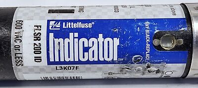 Littelfuse FLSR-200-ID Indicator 600V 200A RK5 Current-Limiting Time-Delay Fuse