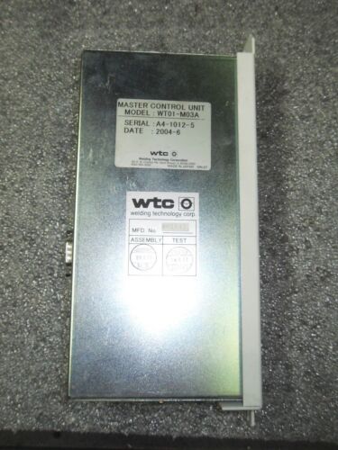 1 WELDING TECHNOLOGY WT01-M03A MASTER CONTROL UNIT