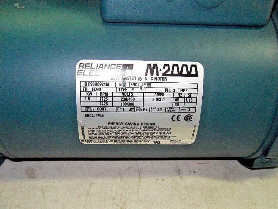 Reliance Electric P90H0924M M2000 A-C Motor
