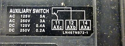 Mitsubishi NF30-SW-3P-20A 20A 3P 220VAC Molded Case Circuit Breaker