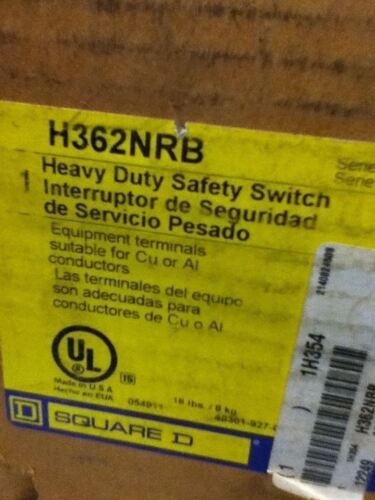 Square D H362NRB Safety Switch
