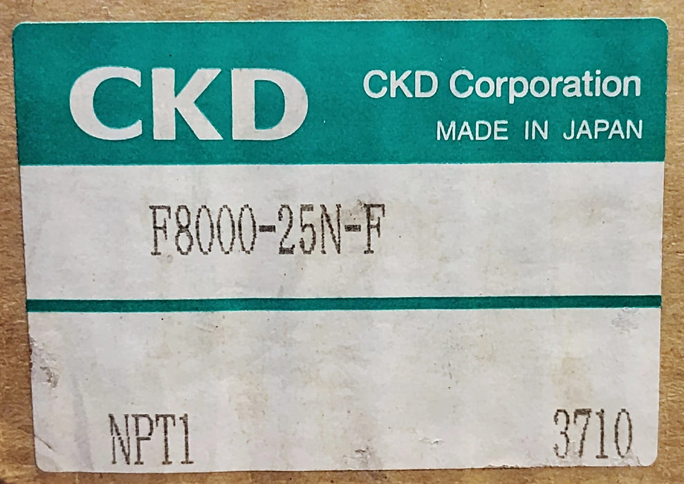 CKD F8000-25N-F 150 psi 1 in NPT 5 Micron Compressed Air Filter Assembly