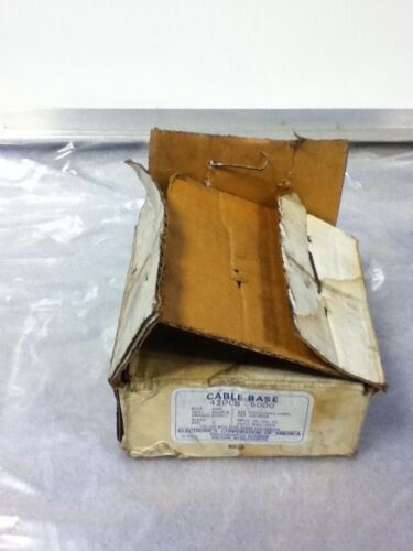 ELECTRONICS CORP OF AMERICA 42DCB-5000 PHOTOELECTRIC POWER BASE