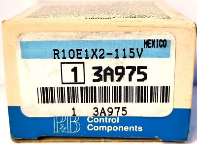 Potter & Brumfield R10-E1X2-115V 115 V AC 5 A DPDT Relay
