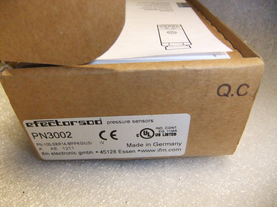 IFM Efector PN3002 Pressure Sensor