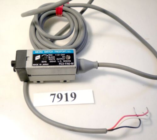 Microswitch FE3-FA6-M Fiber Optic Amplifier