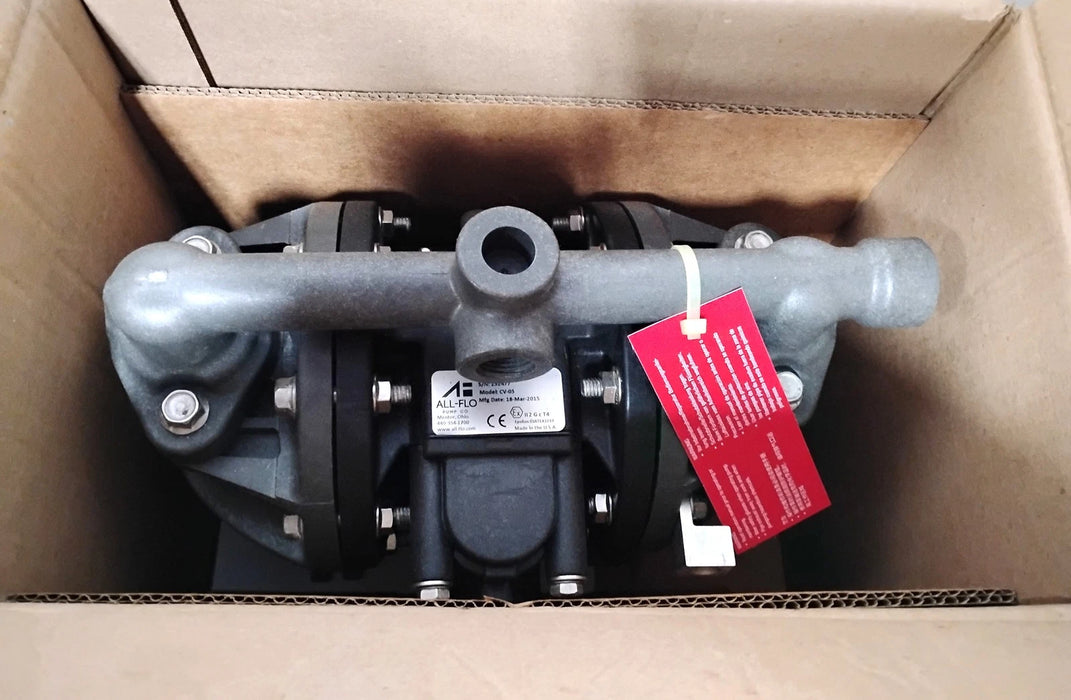 All-Flo CV-05 1/2" NPSF 20-120 PSI 0-17 GPM Air Operated Double Diaphragm Pump