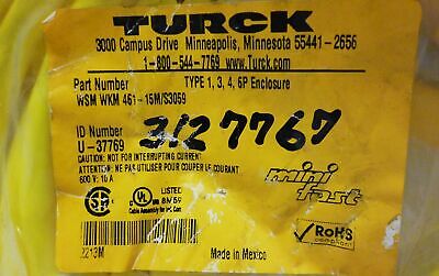 Turck WSM-WKM-461-15M/S3059 PLC Cable