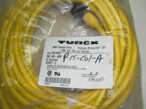 Turck Rk408M Cordset