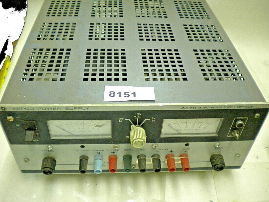 Kepco Power Multiple Output Supply MPS 620M