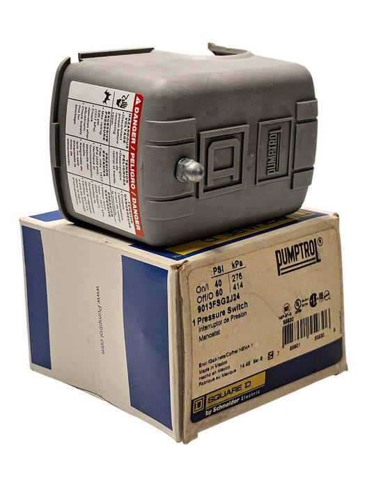 Square D 9013FSG2J24 40-60 psi Adjustable Differential Water Pump Switch