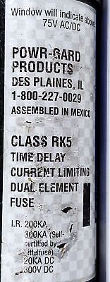 Littelfuse FLSR-200-ID Indicator 600V 200A RK5 Current-Limiting Time-Delay Fuse