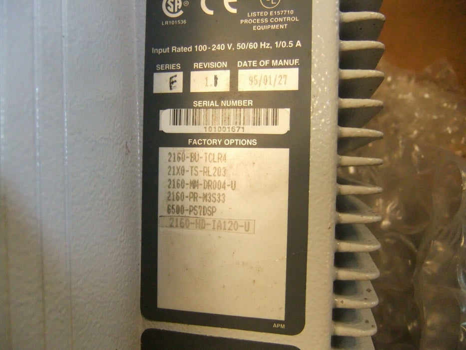 Allen-Bradley PRO-SET 700 6500-PS7DSP OPERATOR INTERFACE