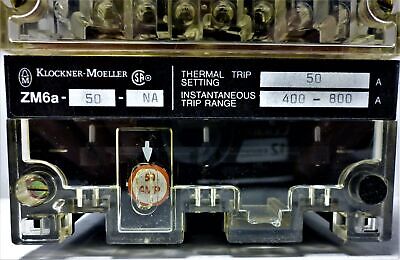 Klockner-Moeller NZM6B-63/ZM6A-50-800-NA Circuit Breaker