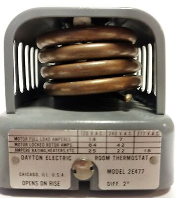 Dayton 2E477 Heavy Duty Line Thermostat