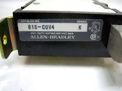 Allen-Bradley Overload Relay 815-COV4 1P 600 VAC