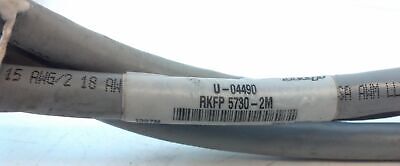 Turck RKFP 5730-2M 7/8" Female 2 M DeviceNet Single-Ended Recepticle / Cable