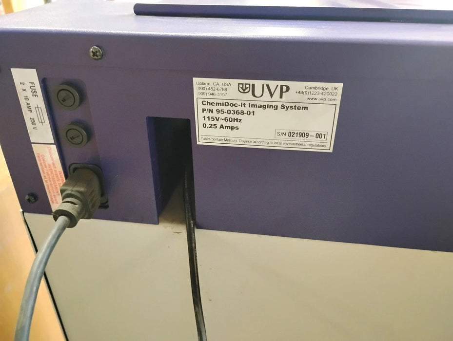 UVP 97-0212-01 115 V ChemiDoc-It Transillumintor Imaging System