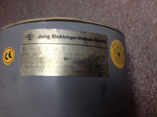 Jung Elektrogeratebau Rittal Transformer