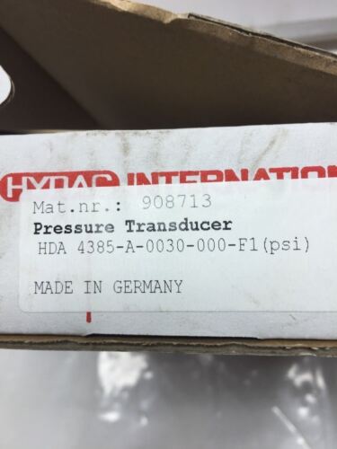 Hydac 908713 Pressure Transducer