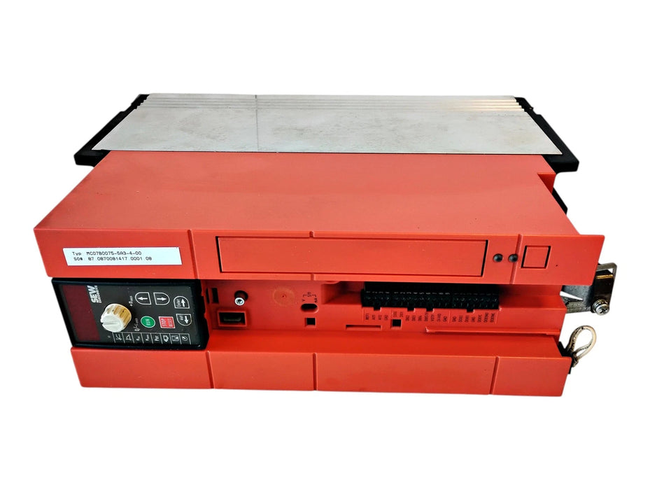 SEW Eurodrive MC07B0075-5A3-4-00 380-500 V AC 3 PH 10 HP Movitrac Inverter Drive