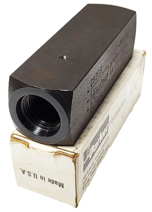 Parker C820S 8 mm SAE 5000 PSI 8 GPM Hydraulic Check Valve