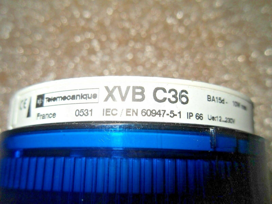 Telemecanique XVB C36 Blue Steady Stack Light
