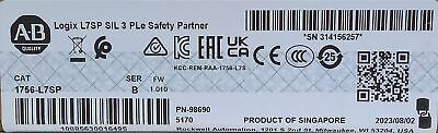 Allen-Bradley 1756-L7SP GuardLogix Ser B FW 1.010 PLC Safety Partner