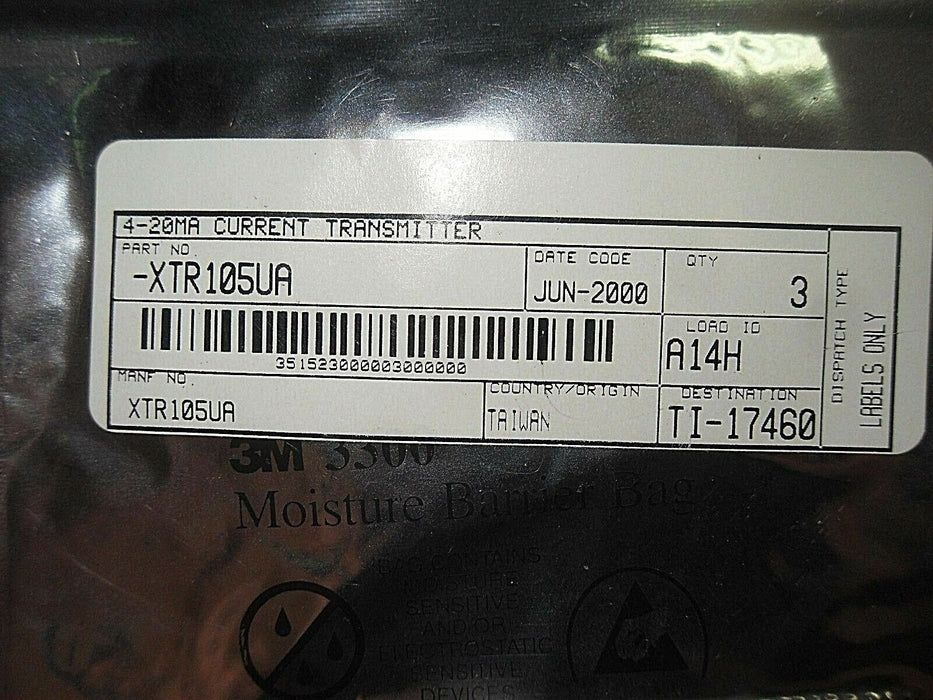 3 XTR105UA 4-20Ma Current Transmitter