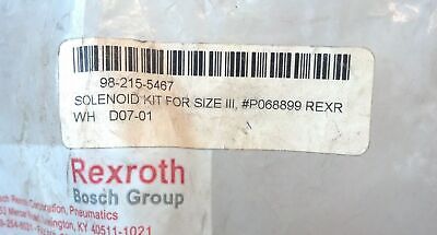Bosch Rexroth R432015466 P068899 120 V AC Solenoid Valve Coil
